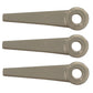 Qty 3: Trimmer Blade Fits Stihl Replaces 4111 007 1001