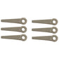 6 Pack Nylon Trimmer Blades Fits Stihl PolyCut 20-3 Head Trimmers 41110071001