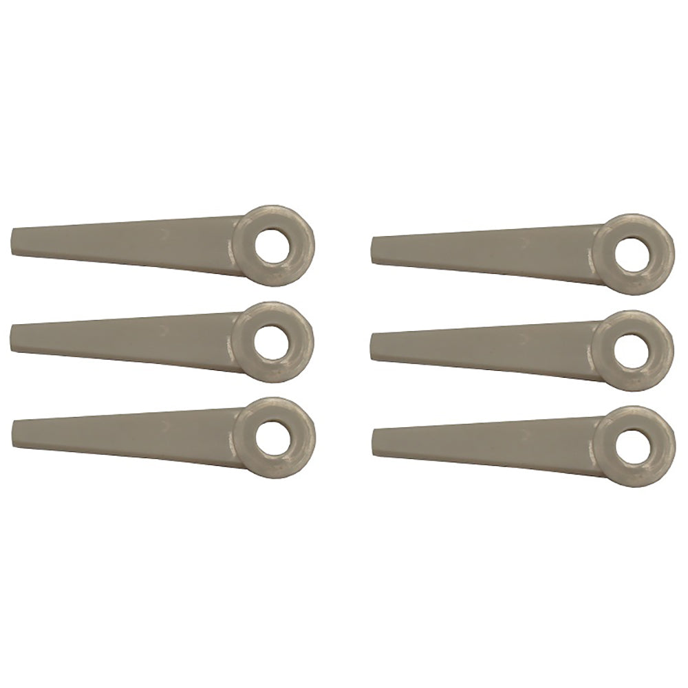 6 Pack Nylon Trimmer Blades Fits Stihl PolyCut 20-3 Head Trimmers 41110071001