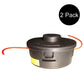 2PK Trimmer Head Fits Stihl 25-2 Tap N Go FS44 FS55 FS80 FS83 FS85