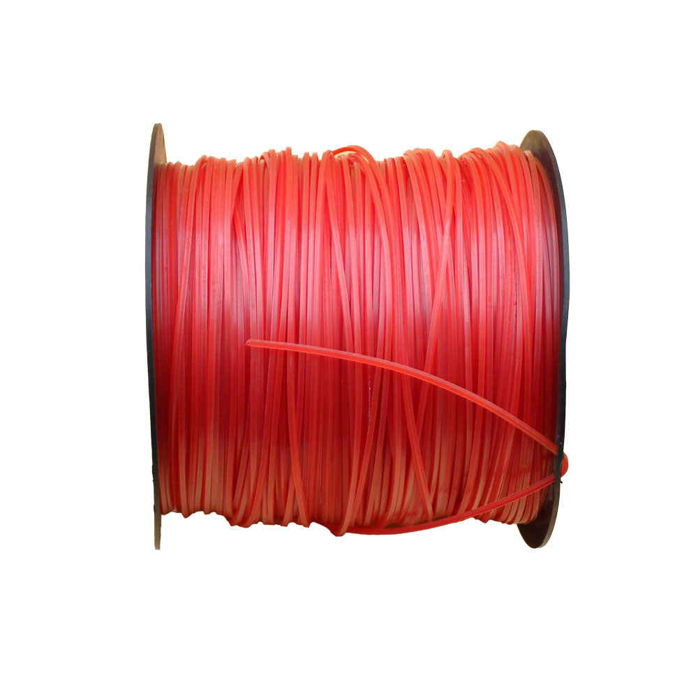 Red Commercial 5lb .095" String Trimmer Line Fits Echo Crossfire Shape