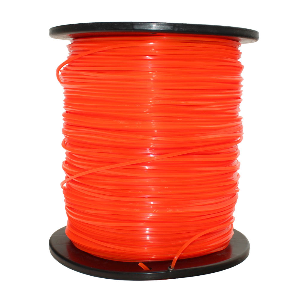 Orange Commercial 5lb .095" String Trimmer Line Fits Echo Crossfire Shape
