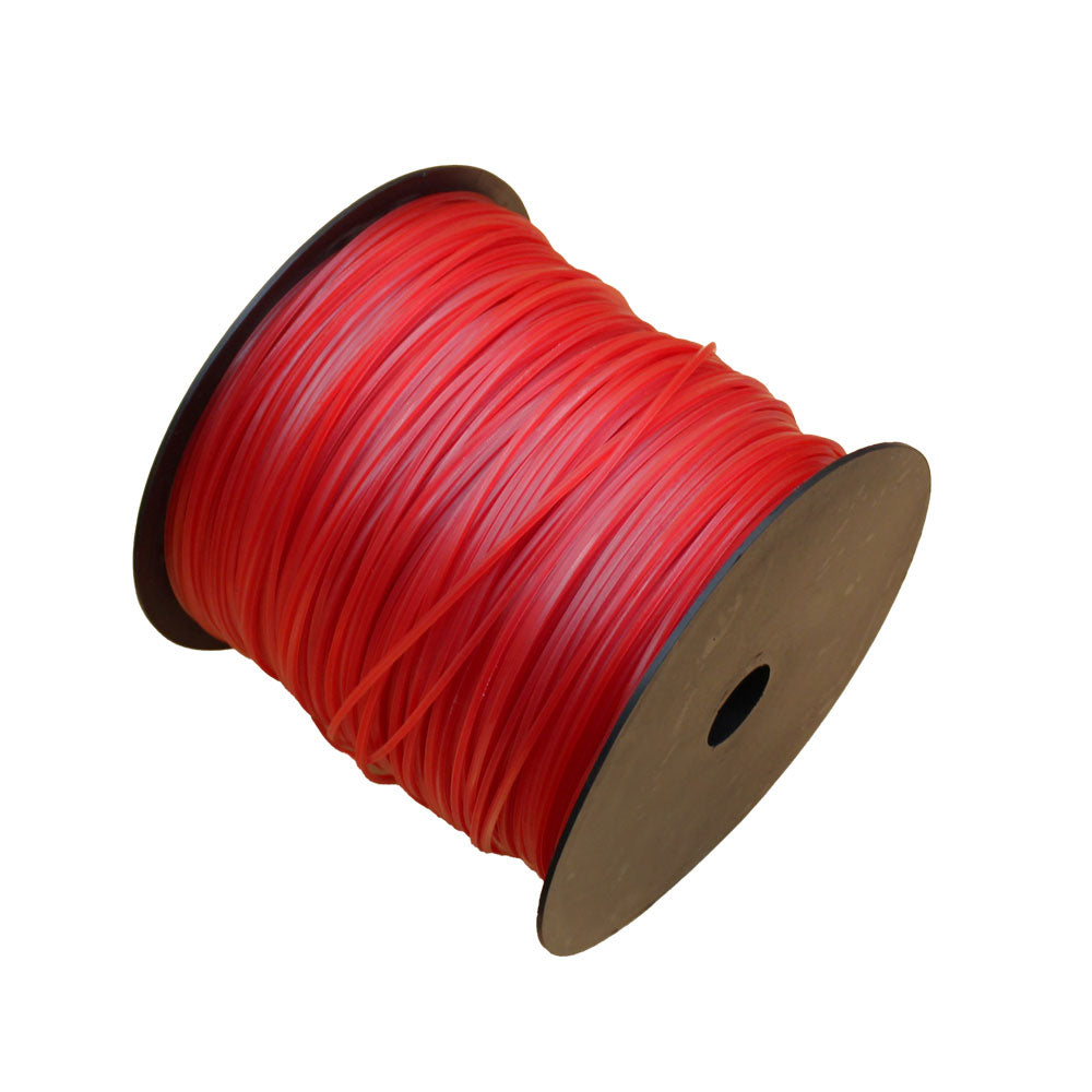 Red Commercial 5lb .095" String Trimmer Line Fits Echo Crossfire Shape