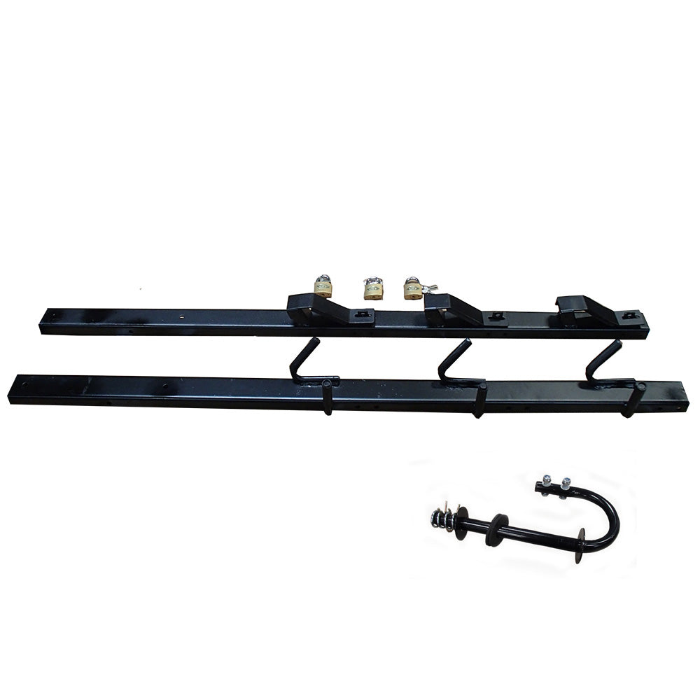 Trimmer Rack Holder Carrier Pickup Landscape Trailer Lock 1 Set Holds 3 Trimmers
