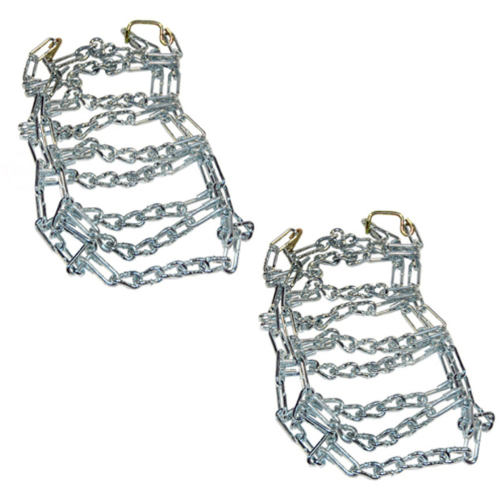5570 Rotary Set Of 2 20X10X8 Tire Chains 2 Link Spacing