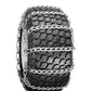 Pair of 2 Link Tire Chains Dimensions 18 x 8.50 x 8 Rim Size 8" AM37850