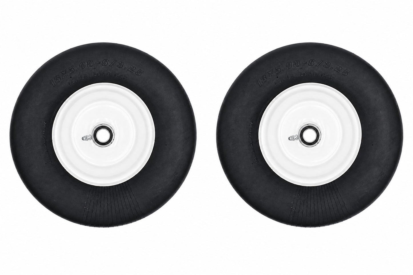 (2) Solid Tire Assembly Fits Exmark 109-9126