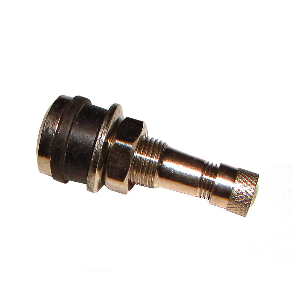 TR501 Brass Valve Stem 1-5/8" Long Fits 5/8" Hole Skid Steer Wheel/Rim