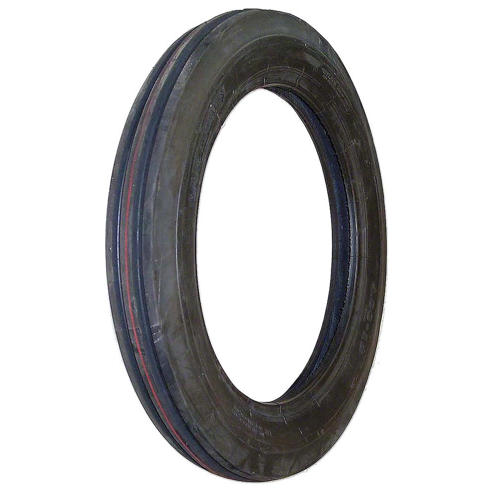 One New 4" X 19" Tire Multi rib 4 ply  Fits International, Fits Massey Ferguson