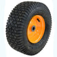 4 Set of Tires with Rims 13 x 5.00-6 NHS 2-Ply Tubed Metal Offset Hub: 3/4” I.D.