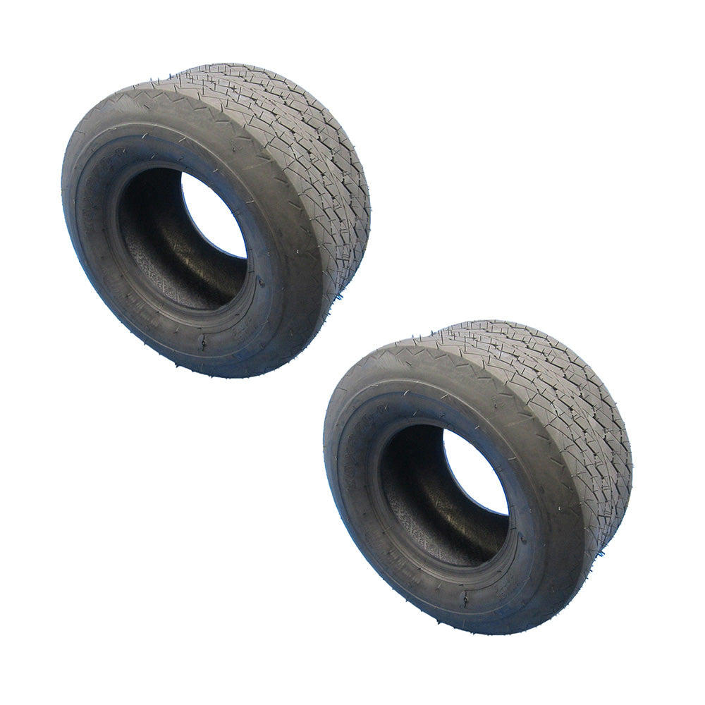 Set of 2 18x8.50-8 Sawtooth Tires fits Club Car Golf Carts. Fast Ship