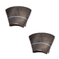 2Pk Tire Inner Tubes 23x10.5-12 Fits John Deere UTV ATV Quad TR13 Straight Valve