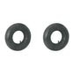 Set of Two (2) B1321520 Replacement Straight Stem Tire Tubes AT25 x 12/13 R9