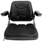 Fork Lift Seat Fold Down with Armrests & Slides Fits Universal Makes and Models