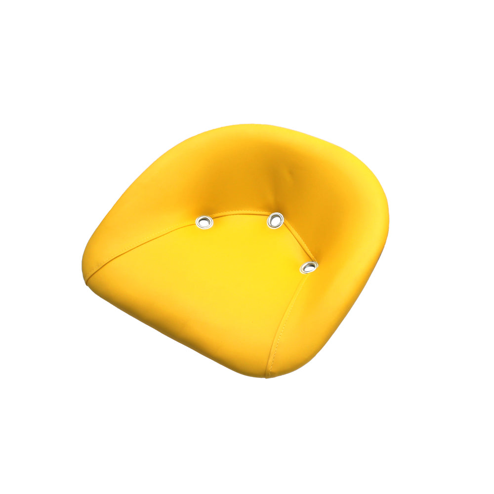 Yellow Padded Pan Seat Fits Universal Products Replaces TS1200YEL