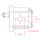 HYDRAULIC PUMP FOR FIAT HESSTON 72-94DT 750 766 766DT 780 80-66 80-66DT 80-76
