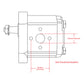 Hydraulic Pump Fits Ford Replaces 1901324