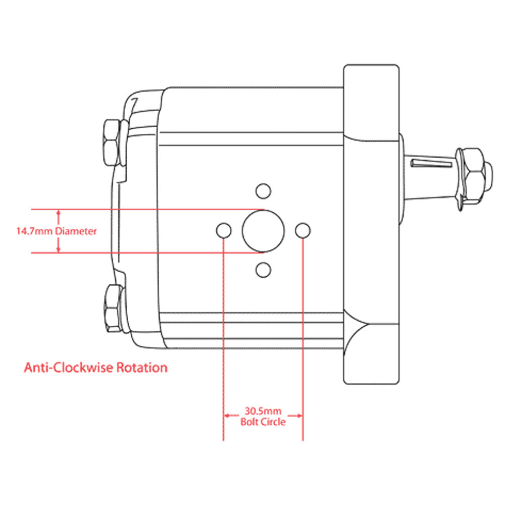 Fits Long Hydraulic Pump 2360; 2460; 2510; 2610; 680 5129483 TX17199 TX17203