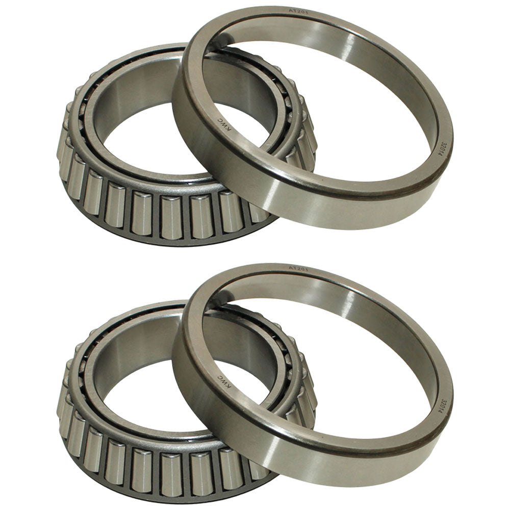 Qty 2: 4WD Inner Wheel Bearings Fits Allis Chalmers Replaces 71355915
