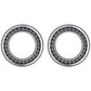 Qty 2: 4WD Inner Wheel Bearings Fits Massey Ferguson Replaces 3010188X91