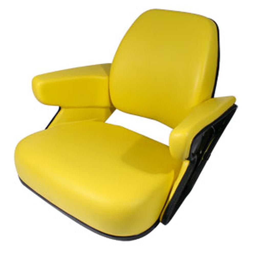 New Yellow Seat Assembly Cushion Fits John Deere 4020 4040 4320 2955 4630 4640