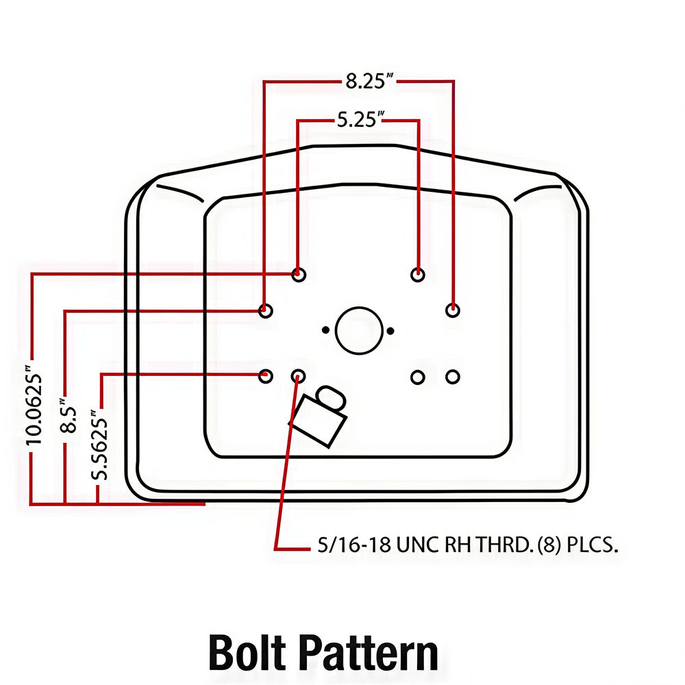 Seat Low Back - Fits John Deere Riding Mower R92 STX30 STX38 SX95 S80 S82 S92 10