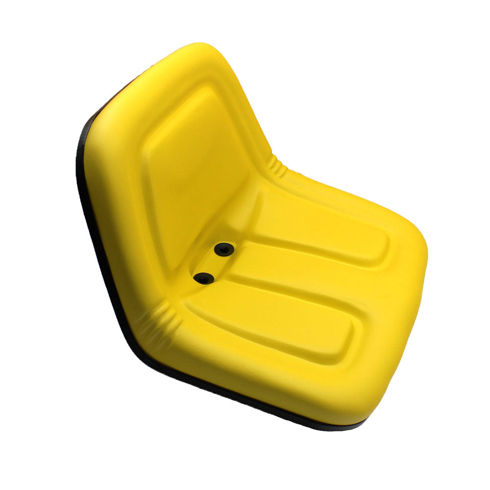 TY15863 Deluxe High-Back Steel Pan Seat Yellow Fits John Deere AMT622 AMT626