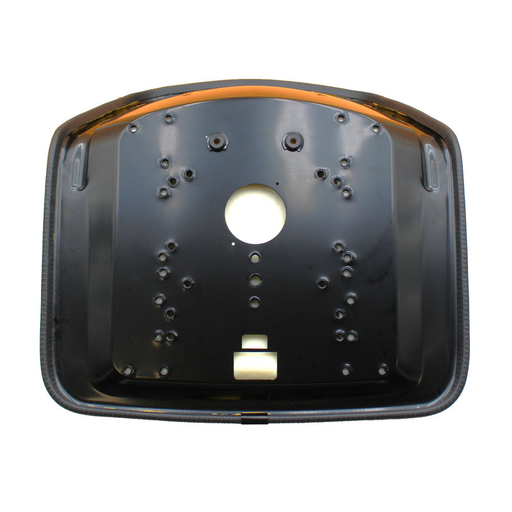TY15863 Deluxe High-Back Steel Pan Seat Yellow Fits John Deere AMT622 AMT626