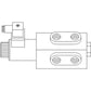 VFD2500 Universal Fit 6 Port Solenoid Diverter Valve 3/8" Port Size
