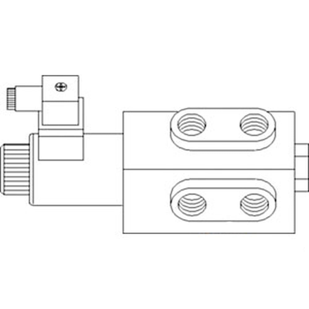 VFD2500 Universal Fit 6 Port Solenoid Diverter Valve 3/8" Port Size