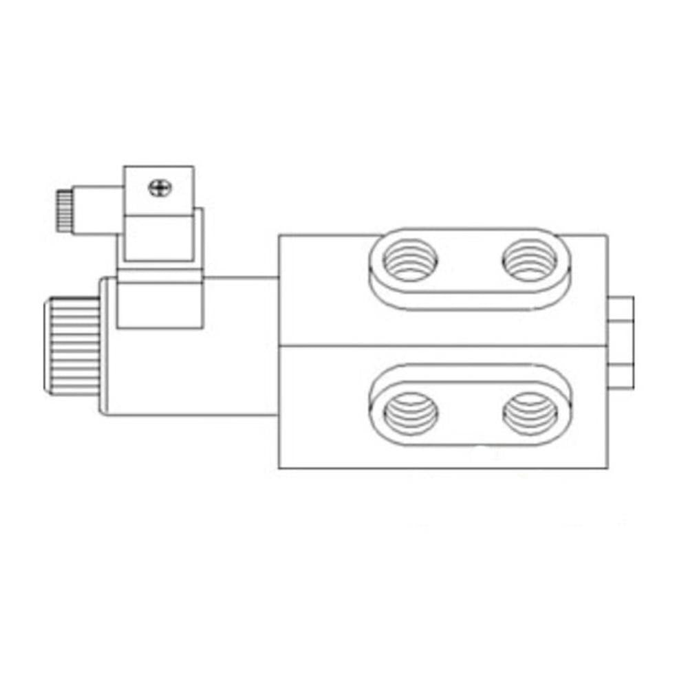 VFD2500 Universal Fit 6 Port Solenoid Diverter Valve 3/8" Port Size