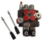 Hydraulic Monoblock Spool Valve SAE ORB Fittings Fits Kubota L & B Series 9GPM