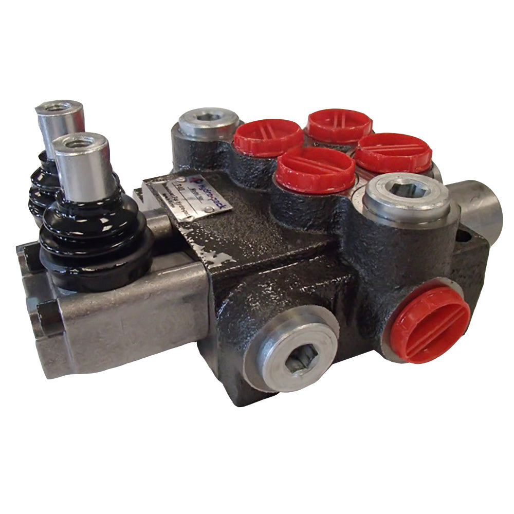 Hydraulic Monoblock Spool Valve SAE ORB Fittings Fits Kubota L & B Series 9GPM