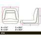 Yellow High Back Seat Fits John Deere Gators