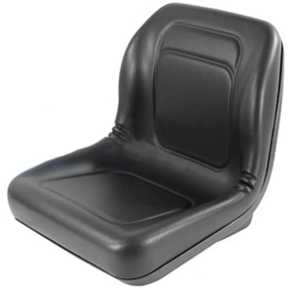 18" Black Vinyl Seat Fits John Deere Replaces AM126149