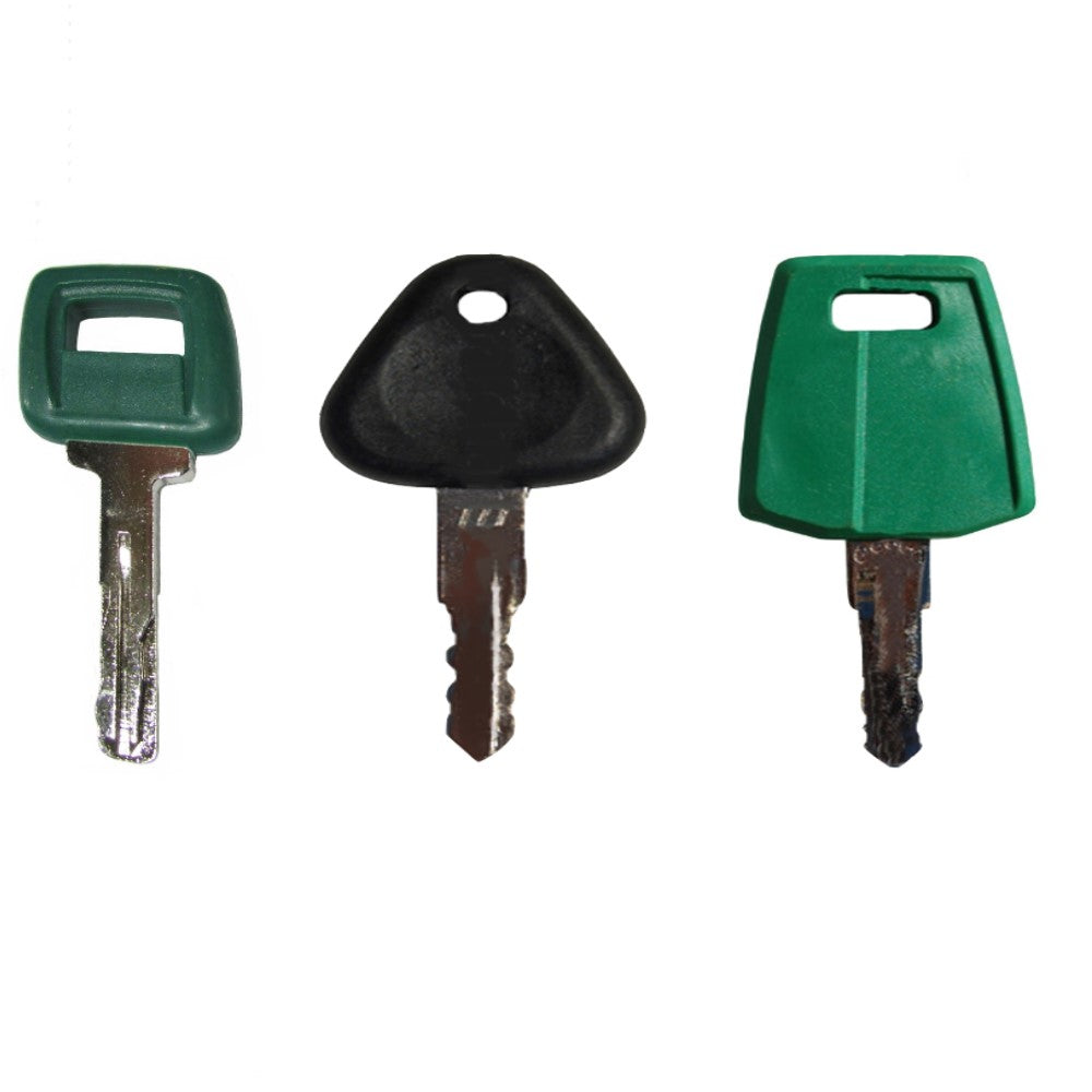Set of 4 Keys Heavy Equipment Key Set w/ Laser Fits Volvo Excavator-Loader-Truck