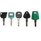 (6 ) Equipment Ignition Keys Heavy Equipment Key Set Fits Volvo Makes and Models