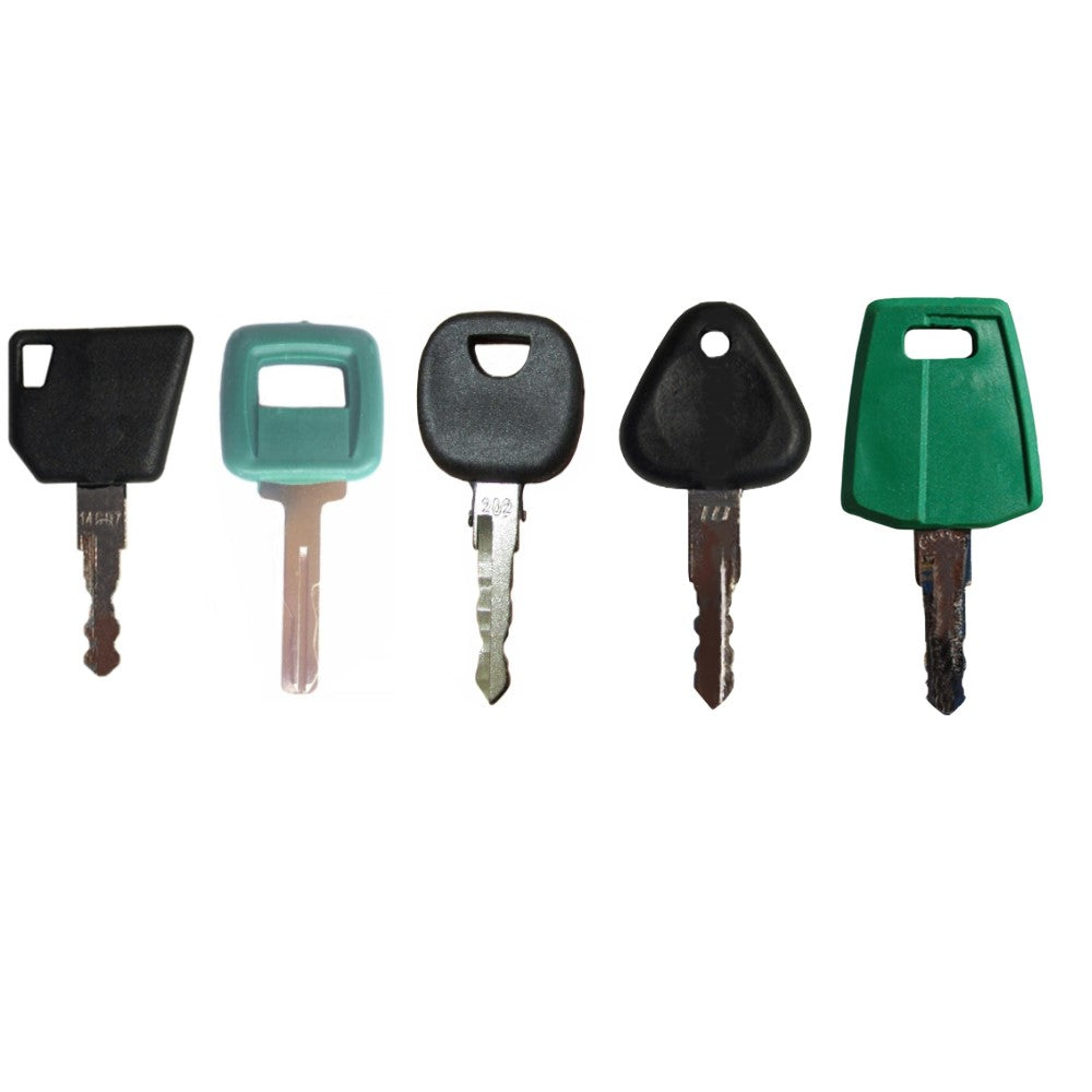 (6 ) Equipment Ignition Keys Heavy Equipment Key Set Fits Volvo Makes and Models