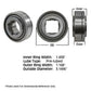 Disc Bearing Fits John Deere Replaces AA14878