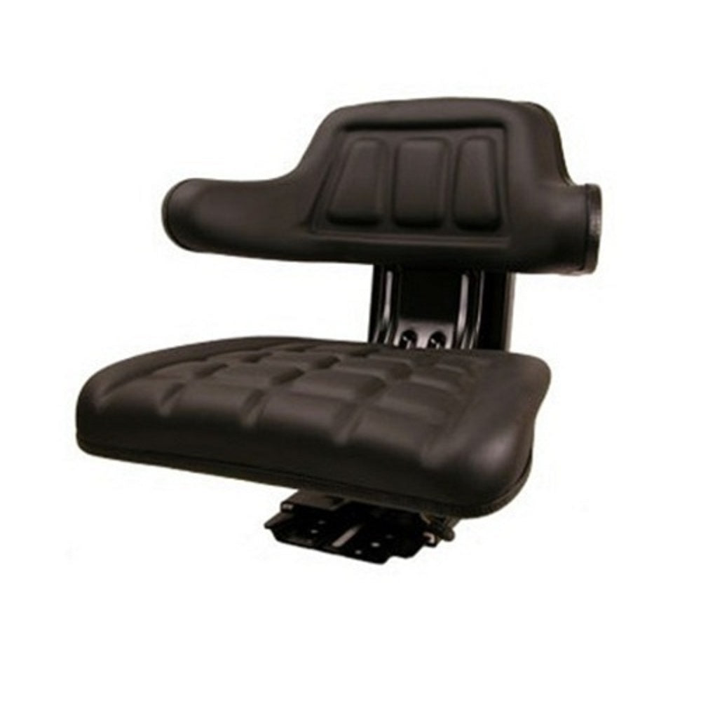 Black Wrap Around Seat with Arms Fits John Deere Replaces TY24764