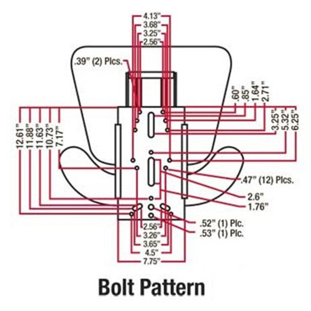 BLACK UNIVERSAL SEAT for Hesston Fiat Leyland Long David Brown Farmtrac Tractor