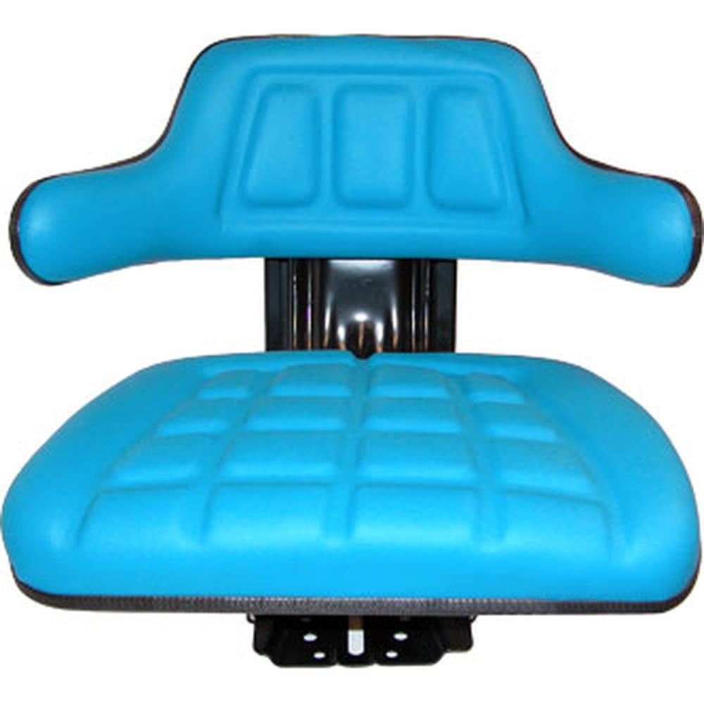 Blue Wrap Around Seat with Arms Fits Hesston Replaces W200BU
