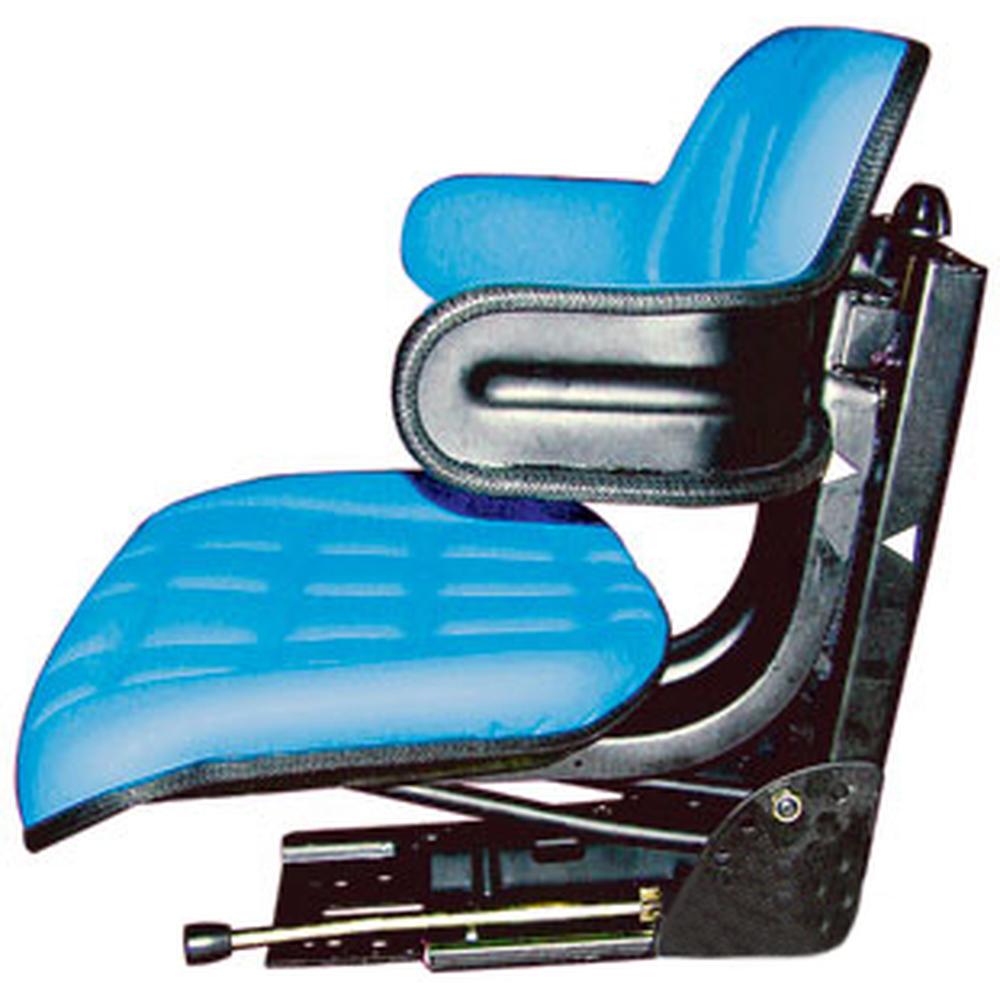 Blue Wrap Around Seat with Arms Fits Universal Products