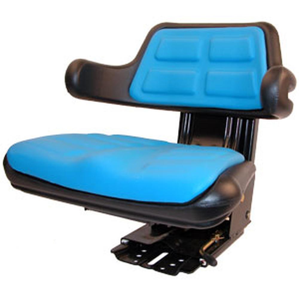 Blue Wrap Around Seat Back w/ Arms Fits Ford New Holland KV Universal Produ