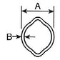 W38385 New 1000mm Outer Profile Tube Fits John Deere Rotary Cutter