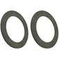 2 PTO Clutch Friction Discs 6.50" OD X 4.50" ID X .124" Thick for Rotary Cutter