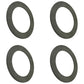 W39301 (4) Four Friction Disc/Clutch Lining 6.5"O.D. 4.5"I.D. Fits John Deere