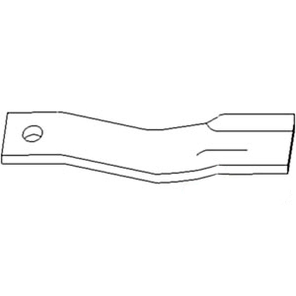 Rotary Cutter Blade Offset CCW Suction Fits John Deere MX5 MX6 MX10 HX15 W45327