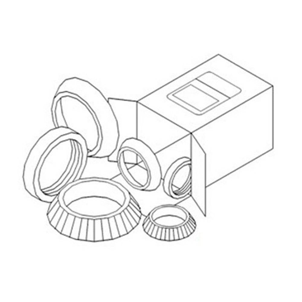 1810320M1 Fits Massey Ferguson Wheel Bearing Kit 165 253 255 275 283 290 360 +