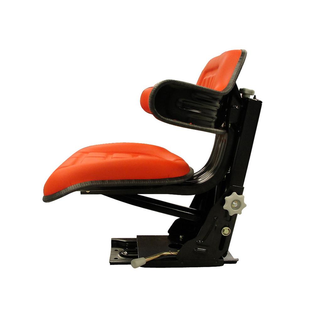 Height Adjustable Red Wrap Around Seat for Lawn & Garden Tractor Mower